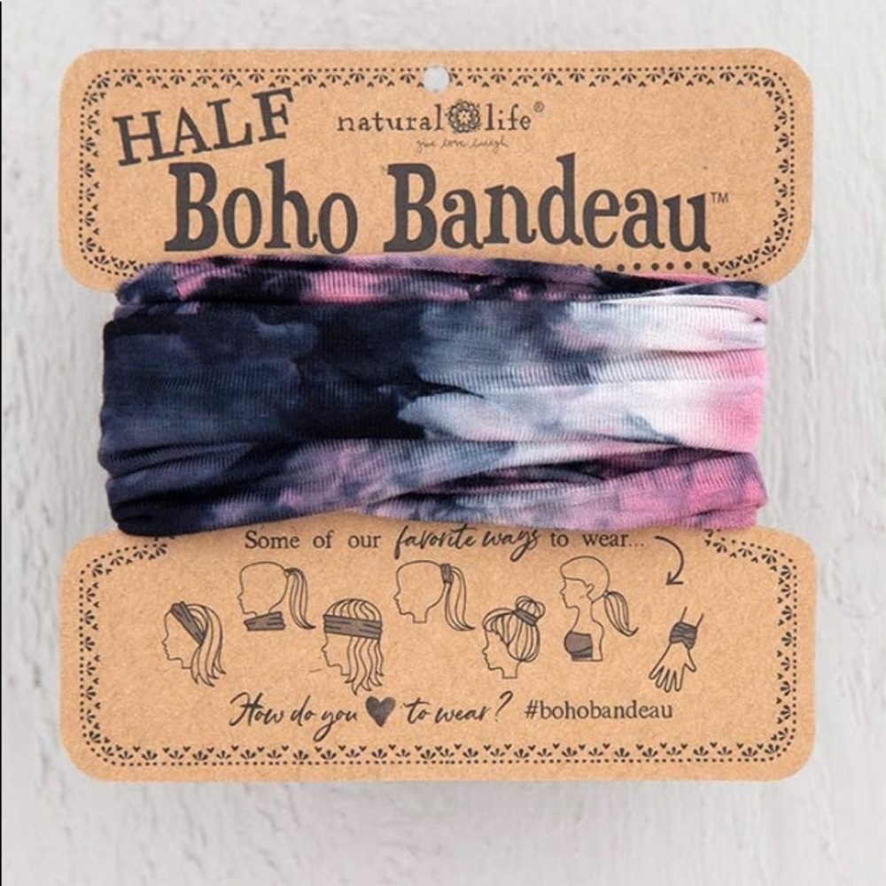 Half Boho bandeau from “natural life”